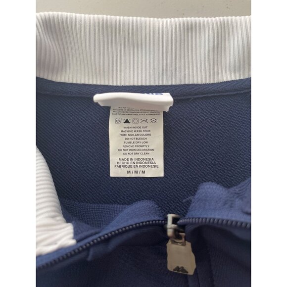 Boston Red Sox Full Zip Jacket Mens Medium MLB Baseball Navy White Trim Majestic - Picture 10 of 13